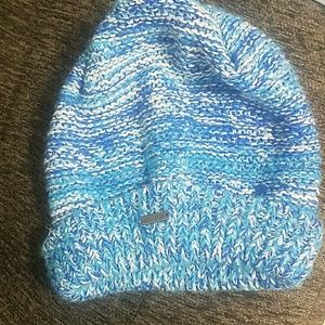 Hollister snug warm shades of blue beanie